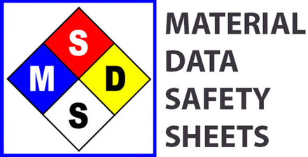 Material Data Safety Sheets (MSDS)