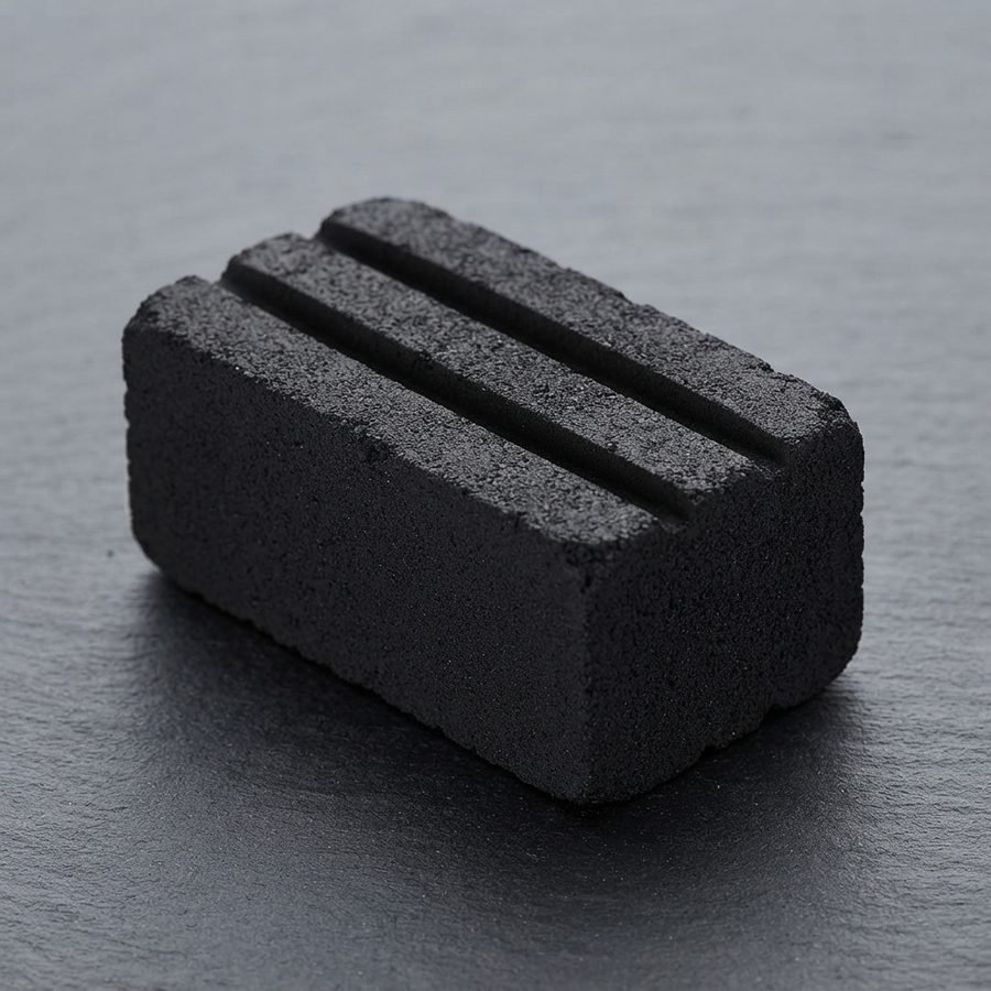 Rectangular coconut charcoal
